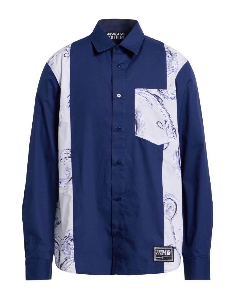VERSACE JEANS COUTURE Hemd Herren Blau von VERSACE JEANS COUTURE