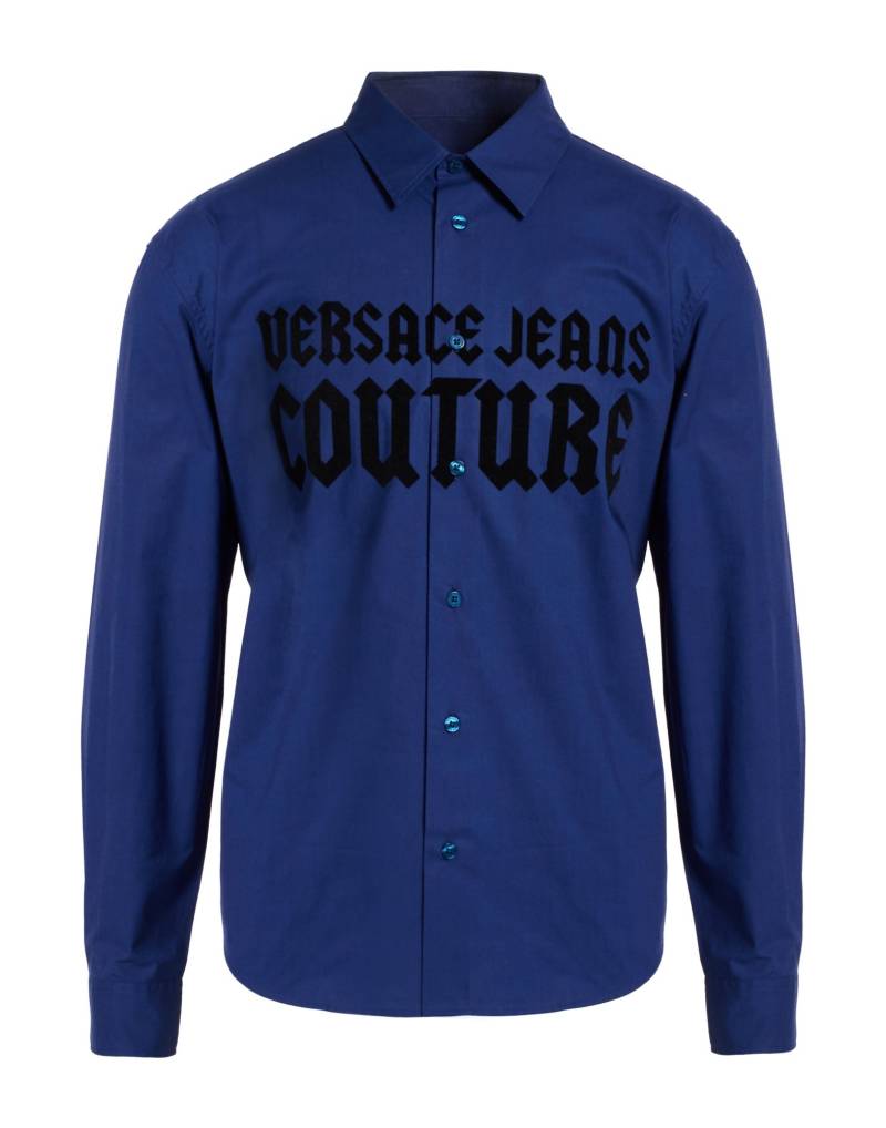 VERSACE JEANS COUTURE Hemd Herren Blau von VERSACE JEANS COUTURE