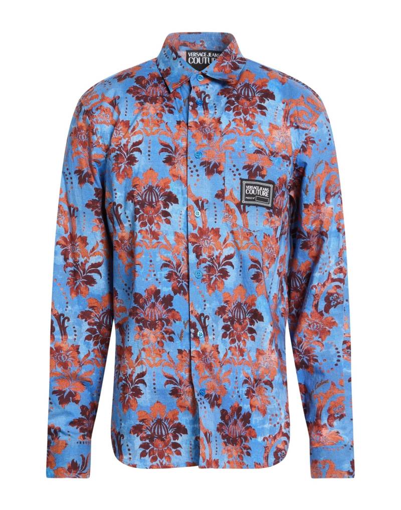 VERSACE JEANS COUTURE Hemd Herren Blau von VERSACE JEANS COUTURE