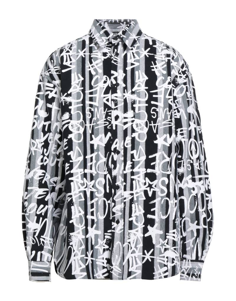 VERSACE JEANS COUTURE Hemd Herren Grau VERSACE JEANS COUTURE Hemd Herren Grau von VERSACE JEANS COUTURE