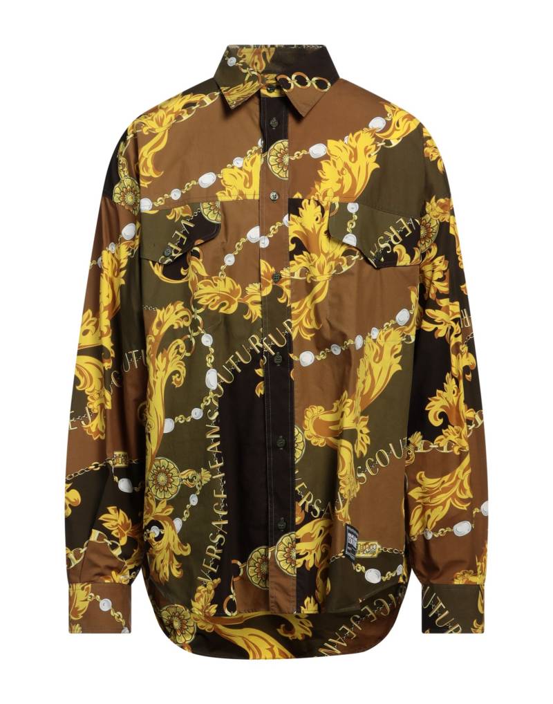 VERSACE JEANS COUTURE Hemd Herren Kamel von VERSACE JEANS COUTURE