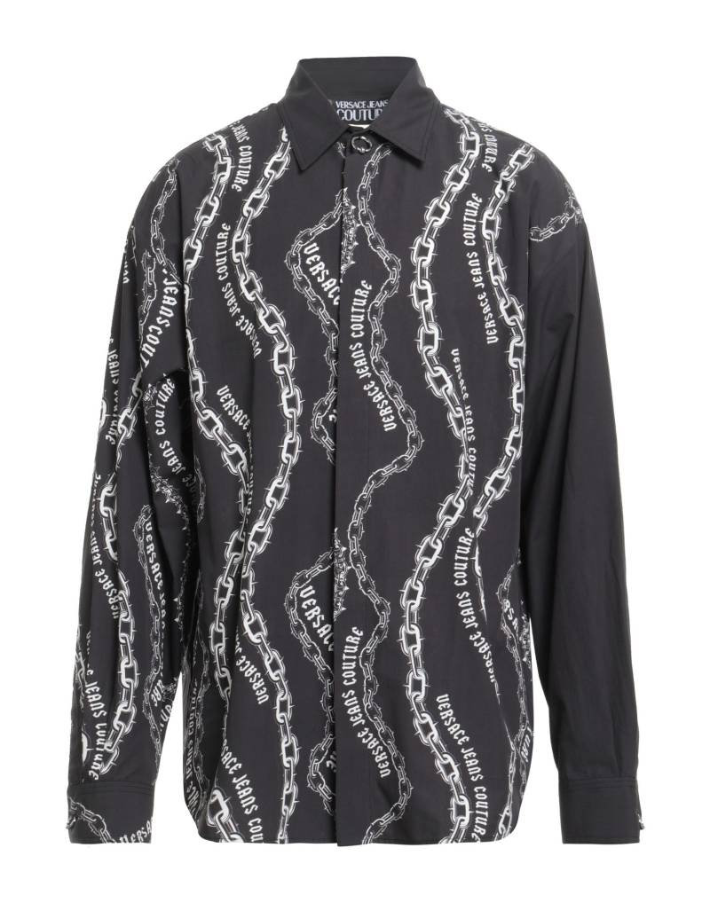 VERSACE JEANS COUTURE Hemd Herren Schwarz von VERSACE JEANS COUTURE