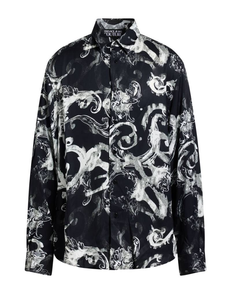 VERSACE JEANS COUTURE Hemd Herren Schwarz von VERSACE JEANS COUTURE