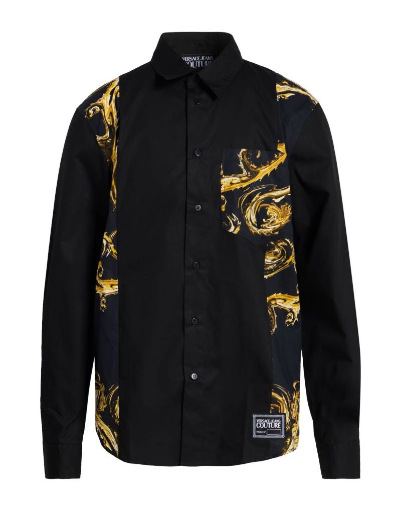 VERSACE JEANS COUTURE Hemd Herren Schwarz von VERSACE JEANS COUTURE