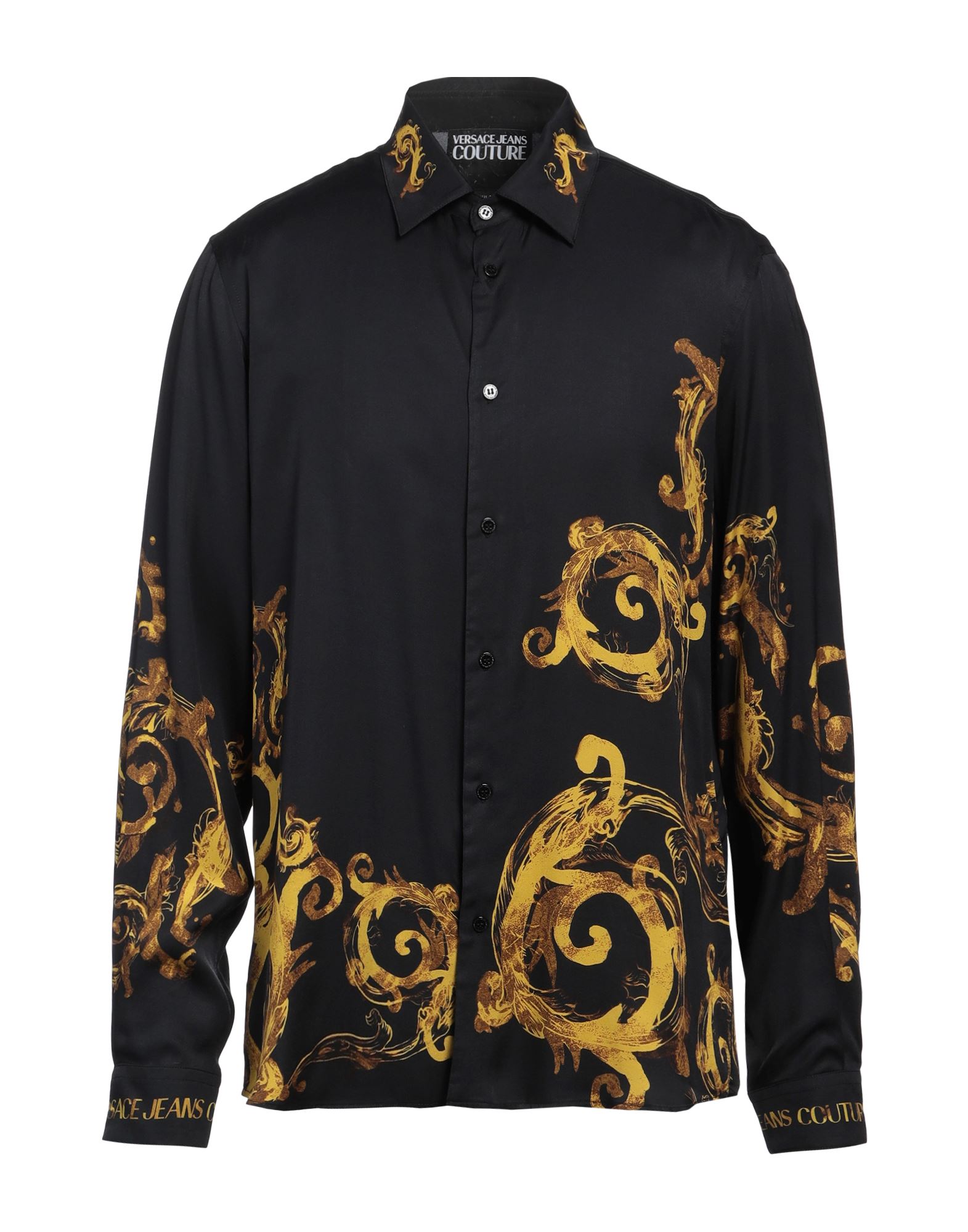 VERSACE JEANS COUTURE Hemd Herren Schwarz von VERSACE JEANS COUTURE