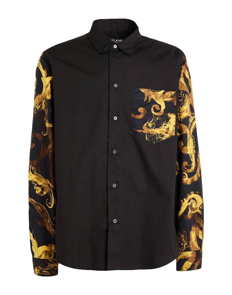 VERSACE JEANS COUTURE Hemd Herren Schwarz von VERSACE JEANS COUTURE