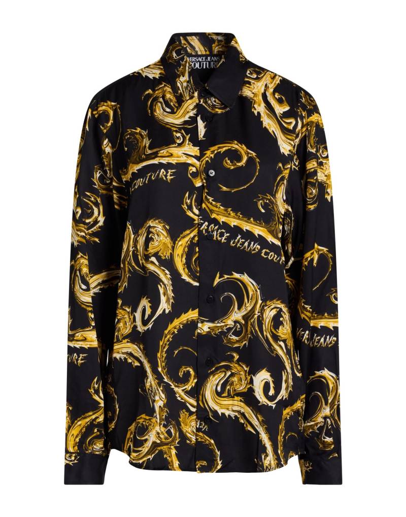 VERSACE JEANS COUTURE Hemd Herren Schwarz von VERSACE JEANS COUTURE