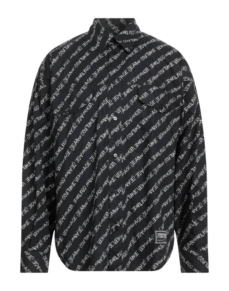 VERSACE JEANS COUTURE Hemd Herren Schwarz von VERSACE JEANS COUTURE
