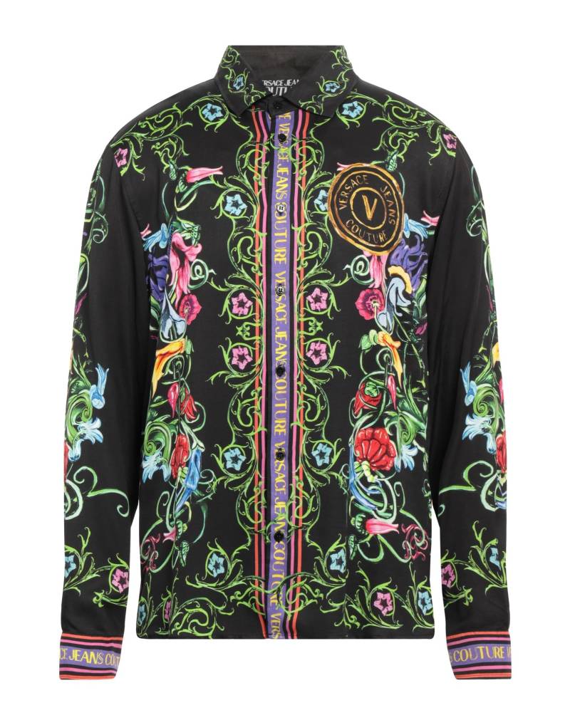 VERSACE JEANS COUTURE Hemd Herren Schwarz von VERSACE JEANS COUTURE