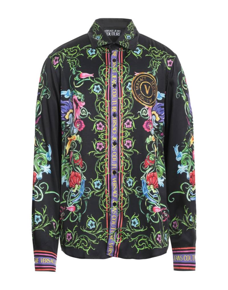 VERSACE JEANS COUTURE Hemd Herren Schwarz von VERSACE JEANS COUTURE
