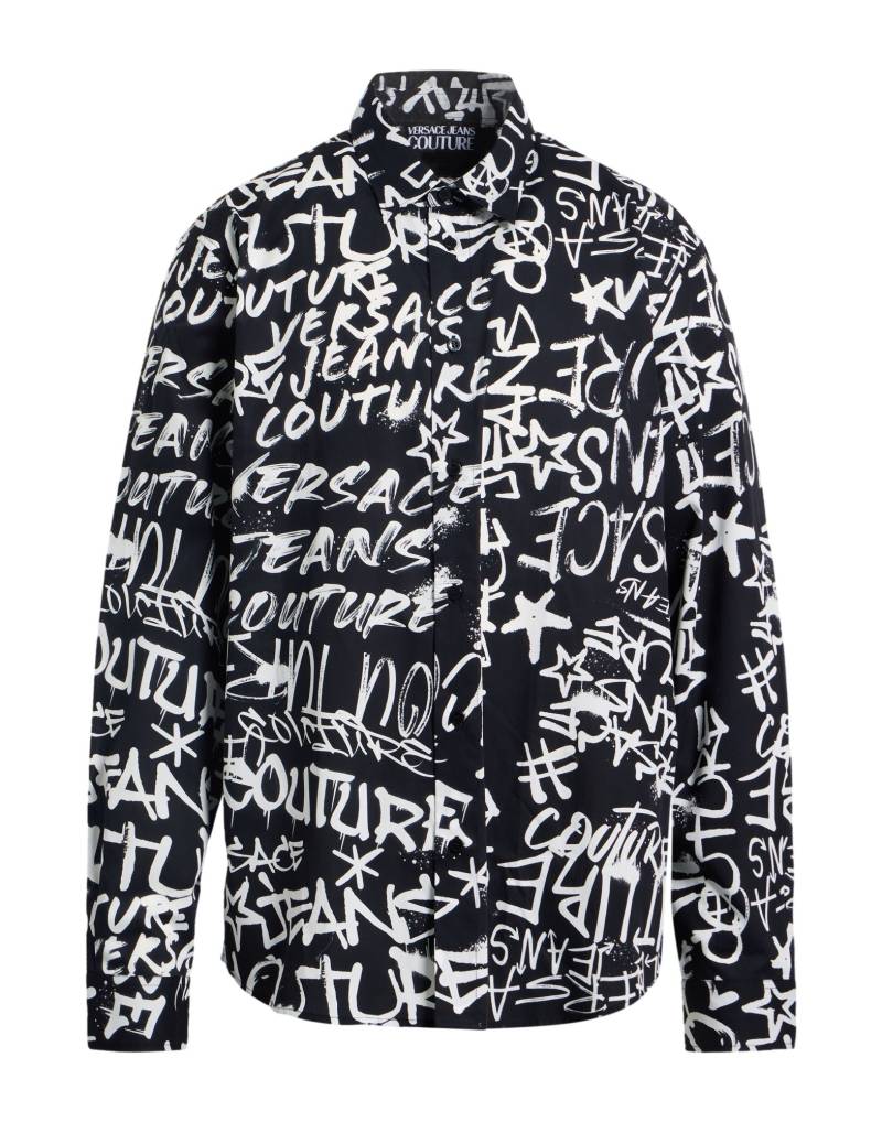 VERSACE JEANS COUTURE Hemd Herren Schwarz von VERSACE JEANS COUTURE