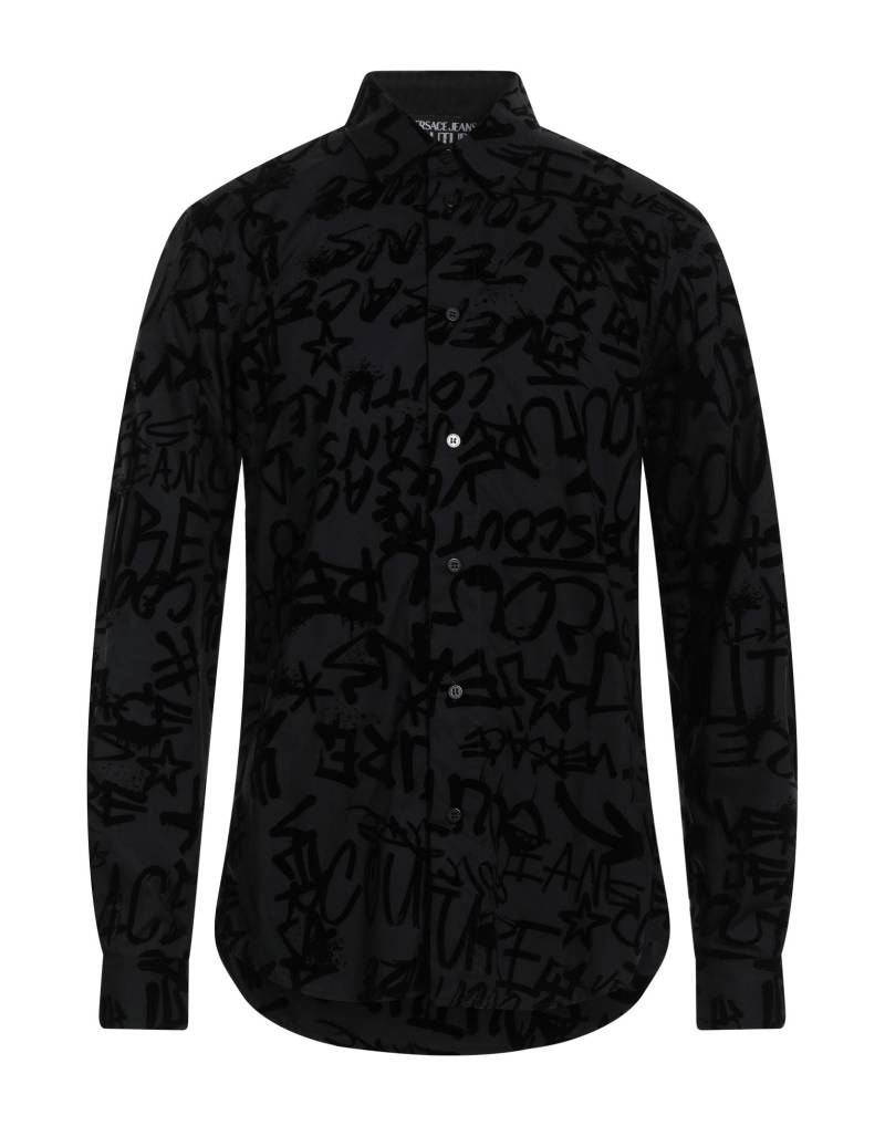 VERSACE JEANS COUTURE Hemd Herren Schwarz von VERSACE JEANS COUTURE
