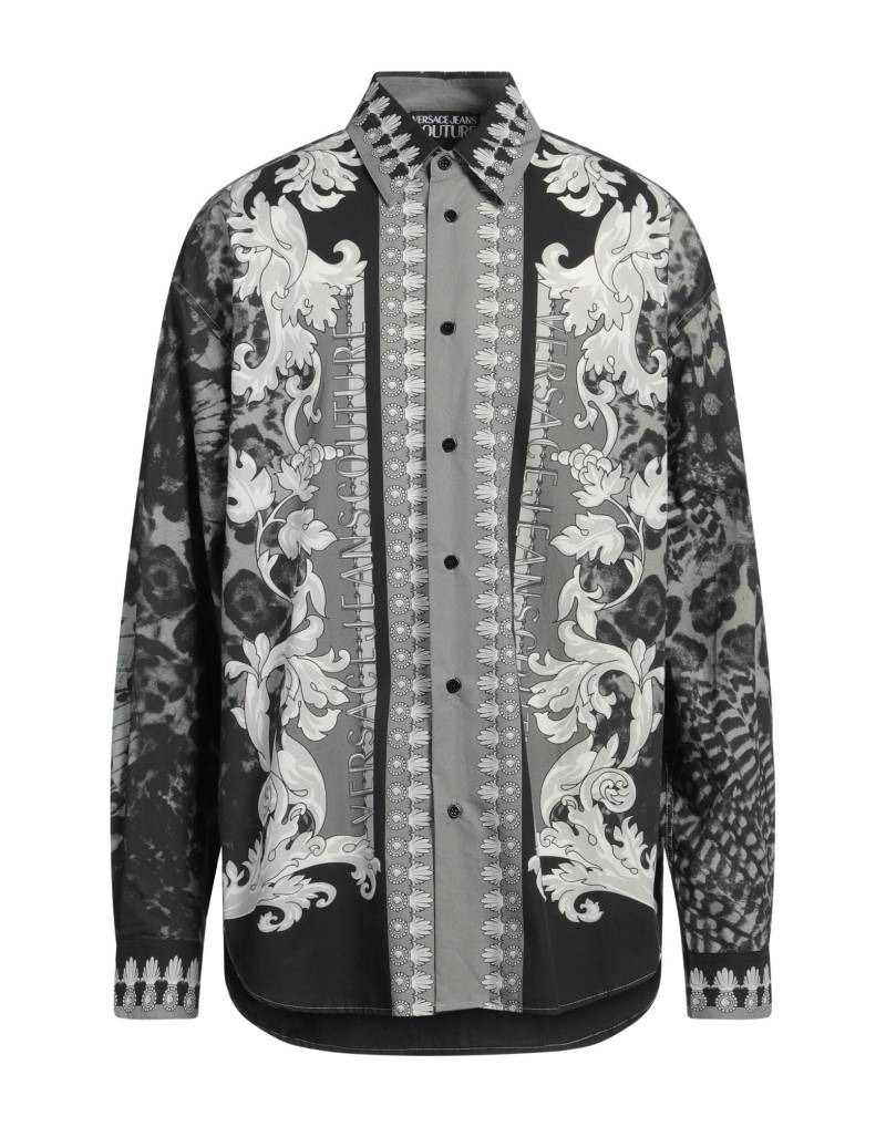 VERSACE JEANS COUTURE Hemd Herren Schwarz von VERSACE JEANS COUTURE