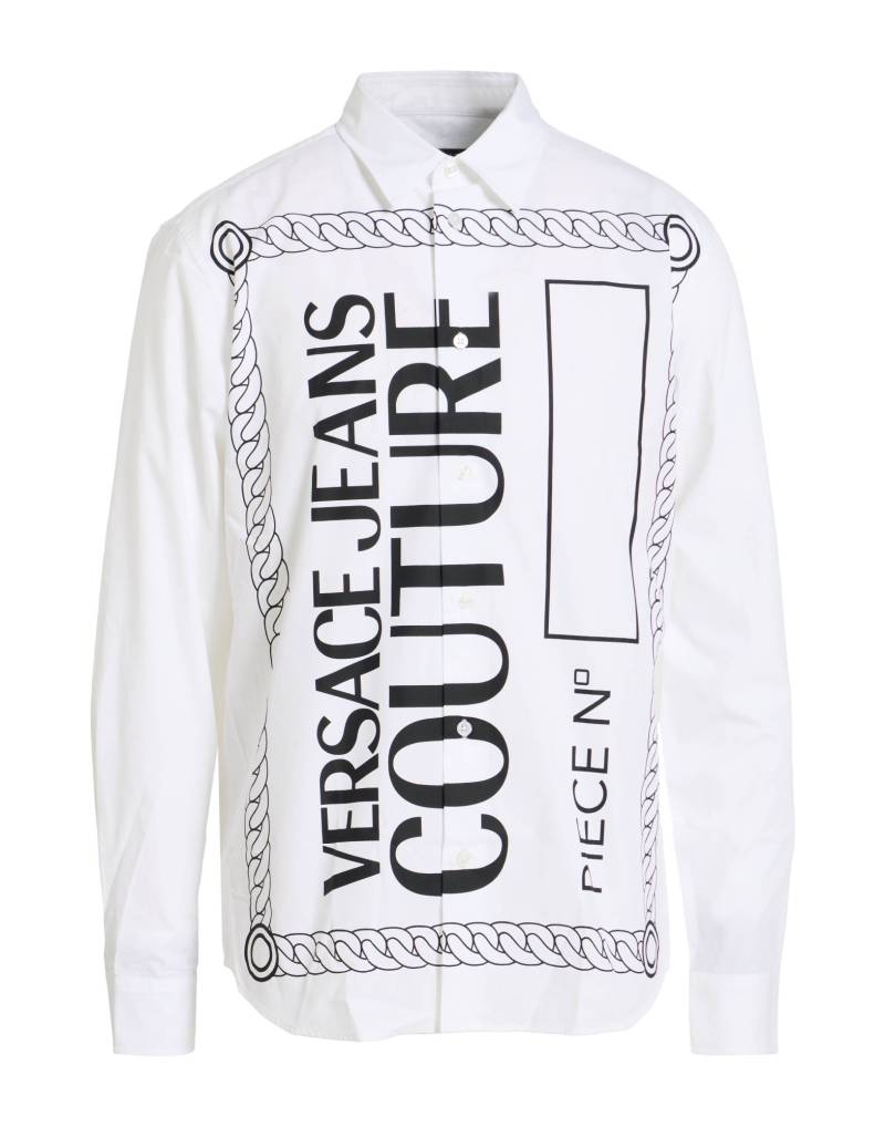 VERSACE JEANS COUTURE Hemd Herren Weiß VERSACE JEANS COUTURE Hemd Herren Weiß von VERSACE JEANS COUTURE
