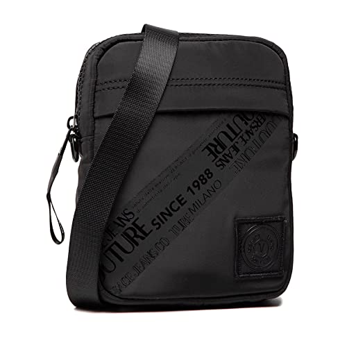 Versace Jeans Couture Herren Umhängetasche 71YA4B73 - Schwarz Schwarz von VERSACE JEANS COUTURE