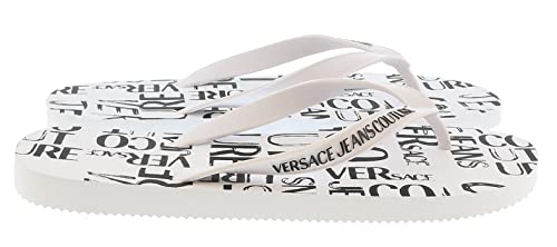 VERSACE JEANS COUTURE Herren Zehentrenner White 40 EU von VERSACE JEANS COUTURE