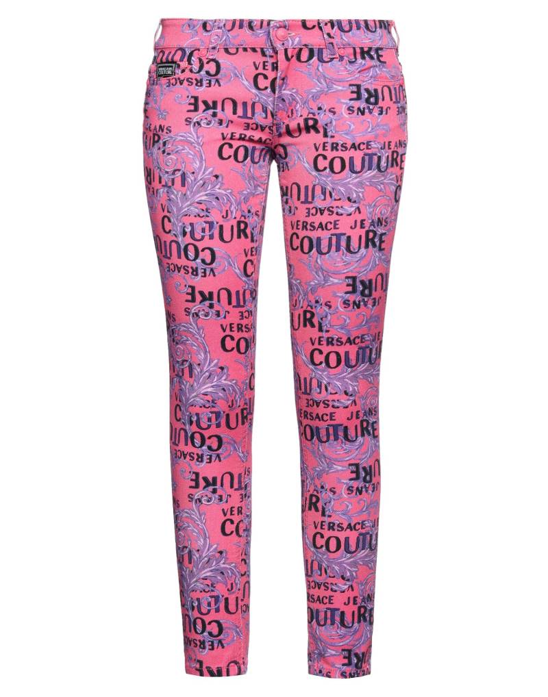 VERSACE JEANS COUTURE Hose Damen Magenta VERSACE JEANS COUTURE Hose Damen Magenta von VERSACE JEANS COUTURE