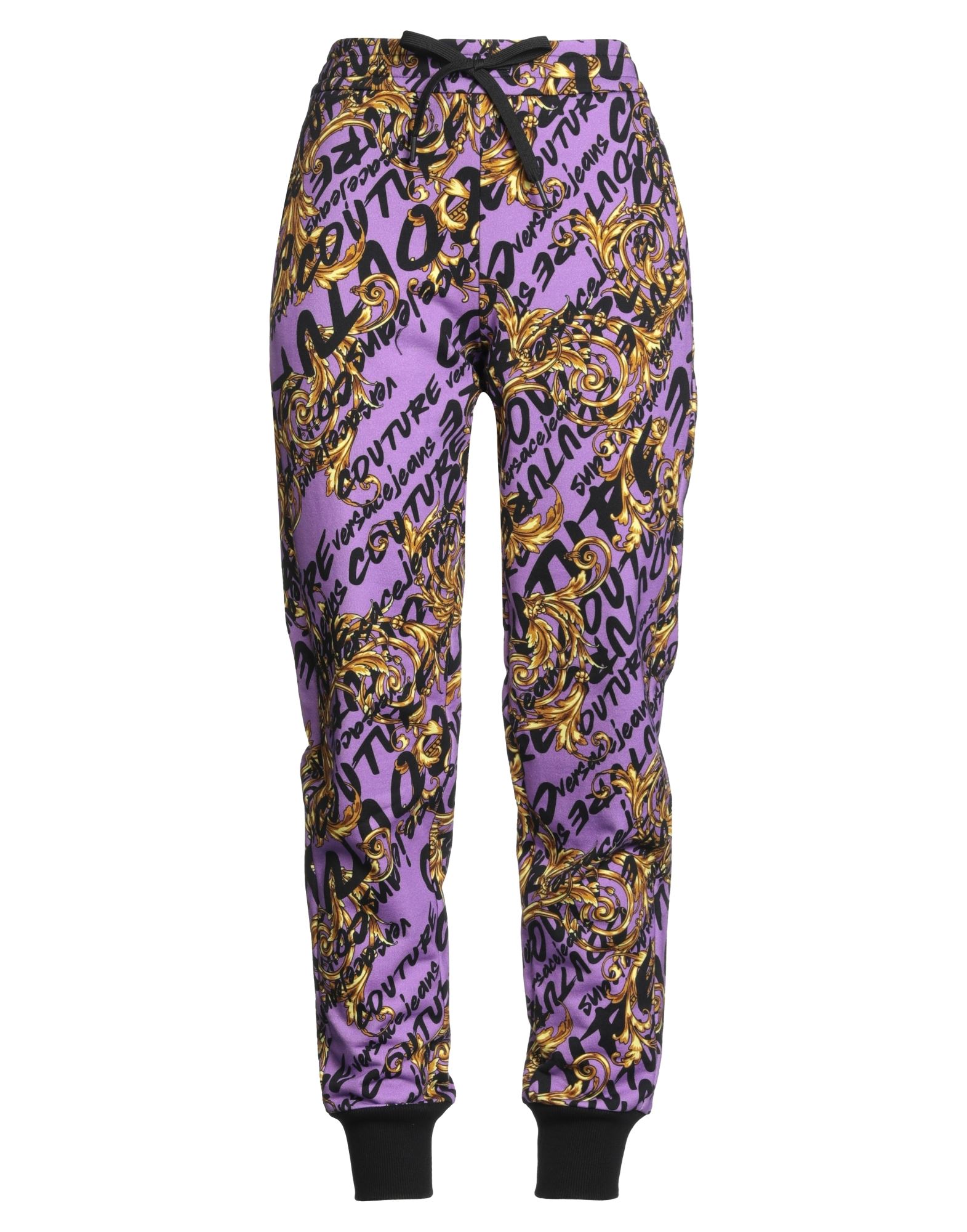 VERSACE JEANS COUTURE Hose Damen Violett von VERSACE JEANS COUTURE
