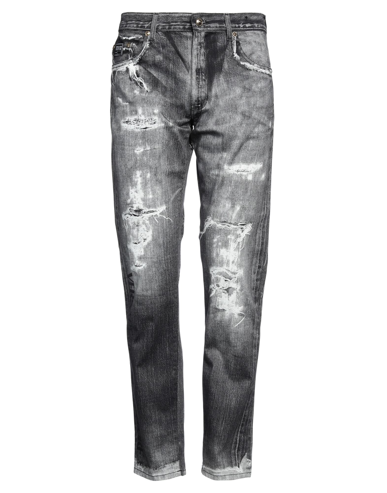 VERSACE JEANS COUTURE Hose Herren Grau VERSACE JEANS COUTURE Hose Herren Grau von VERSACE JEANS COUTURE