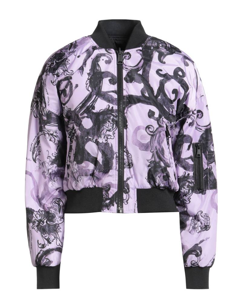 VERSACE JEANS COUTURE Jacke & Anorak Damen Lila von VERSACE JEANS COUTURE