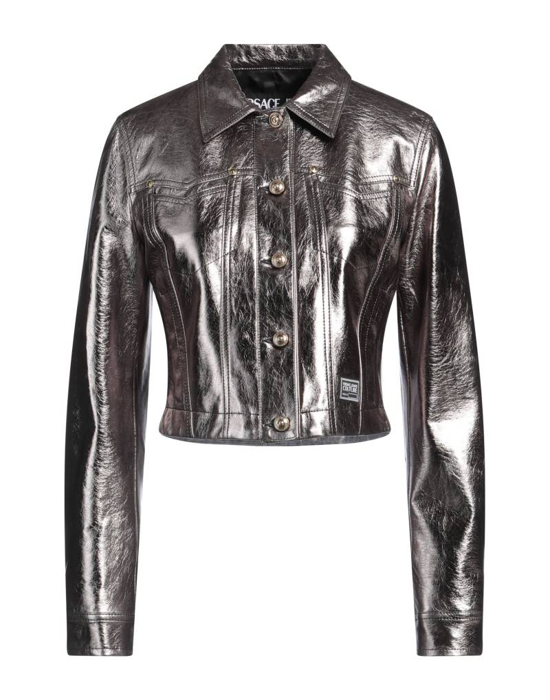 VERSACE JEANS COUTURE Jacke & Anorak Damen Platin von VERSACE JEANS COUTURE