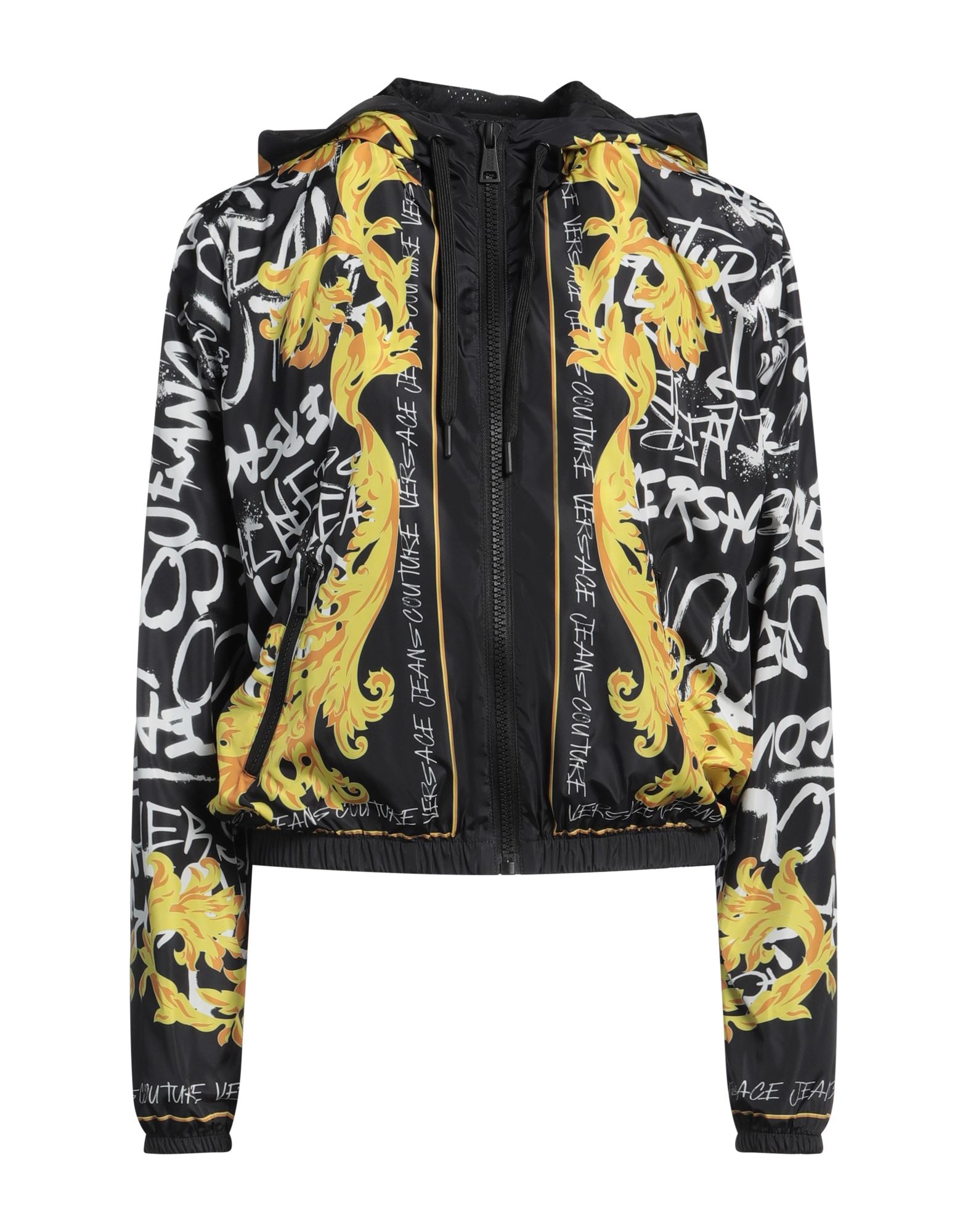 VERSACE JEANS COUTURE Jacke & Anorak Damen Schwarz VERSACE JEANS COUTURE Jacke & Anorak Damen Schwarz von VERSACE JEANS COUTURE
