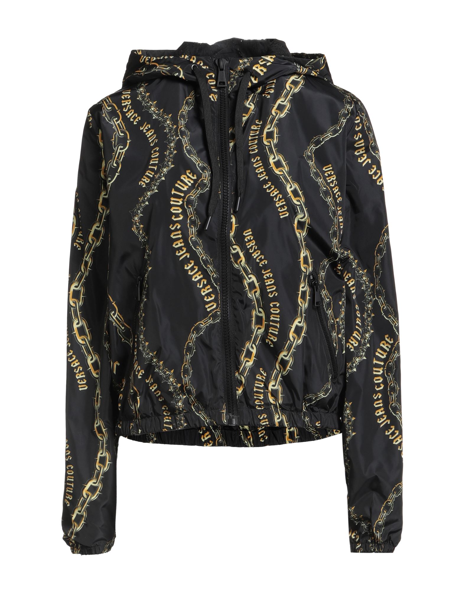 VERSACE JEANS COUTURE Jacke & Anorak Damen Schwarz von VERSACE JEANS COUTURE