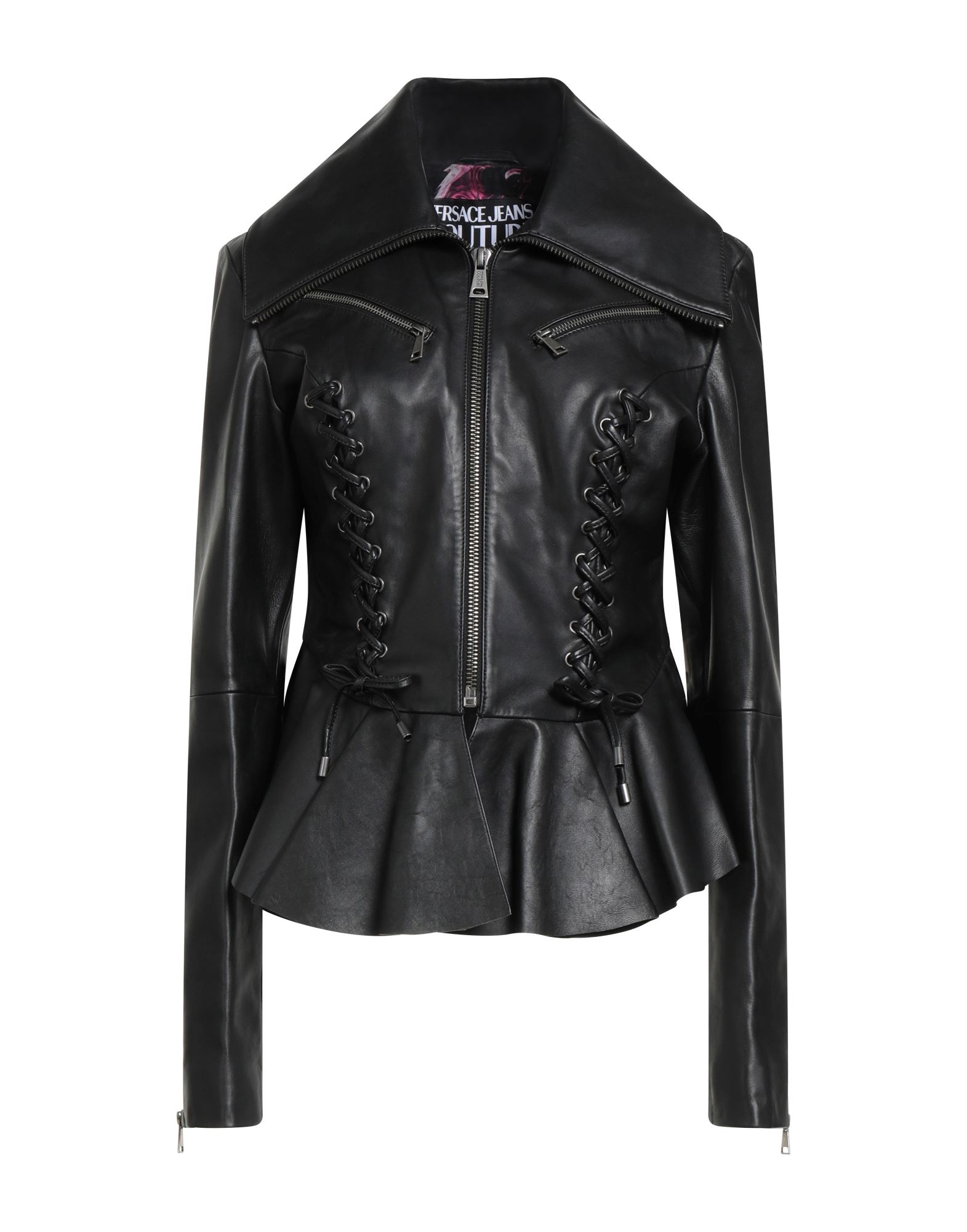 VERSACE JEANS COUTURE Jacke & Anorak Damen Schwarz von VERSACE JEANS COUTURE