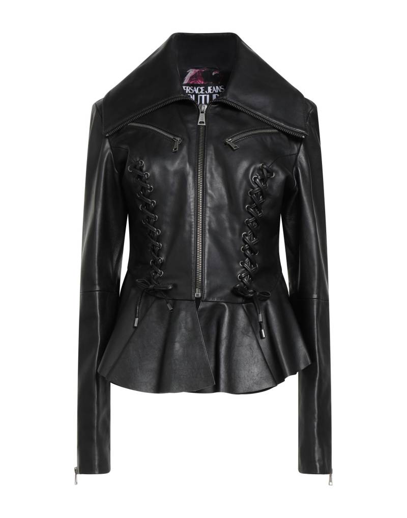 VERSACE JEANS COUTURE Jacke & Anorak Damen Schwarz von VERSACE JEANS COUTURE