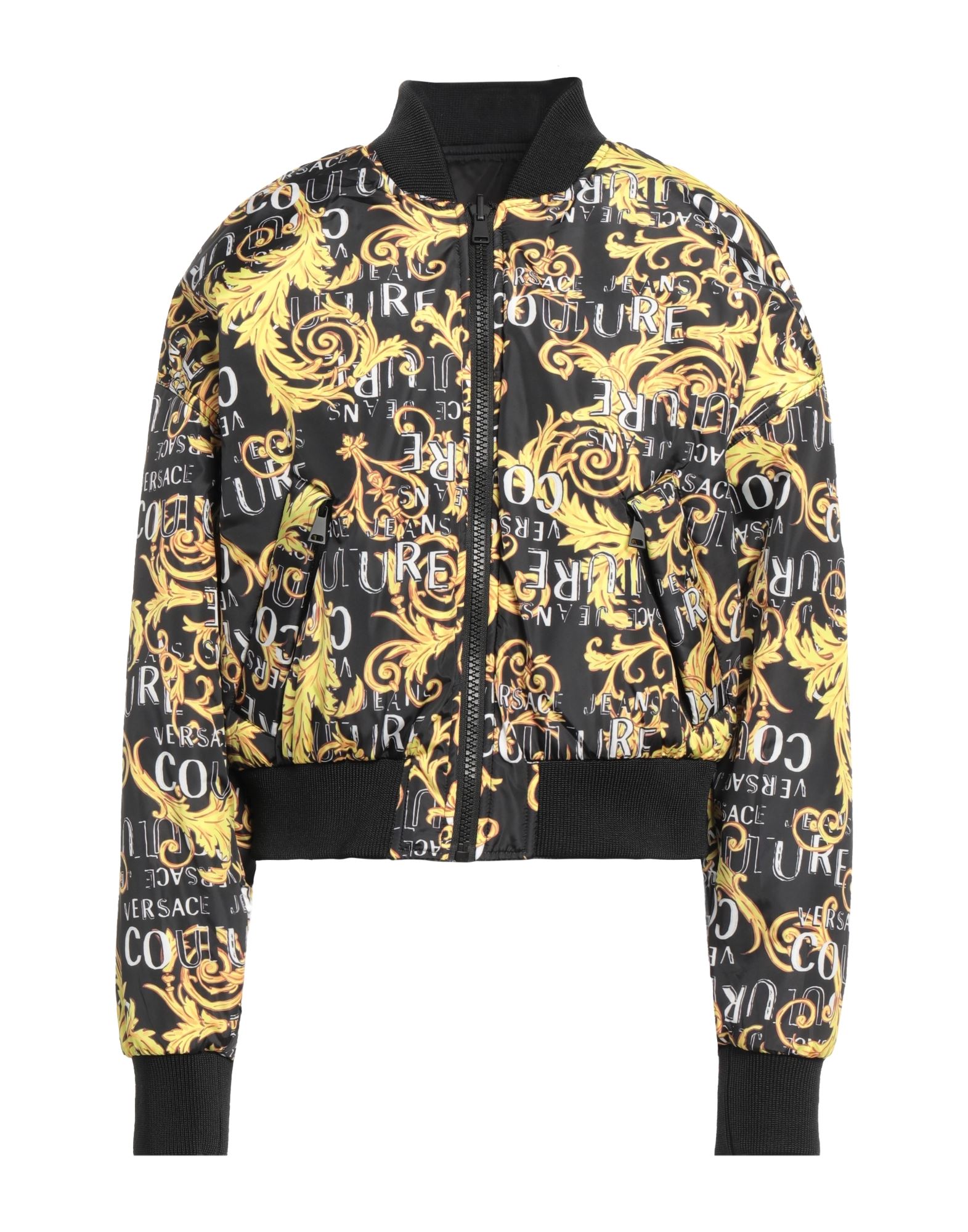 VERSACE JEANS COUTURE Jacke & Anorak Damen Schwarz von VERSACE JEANS COUTURE