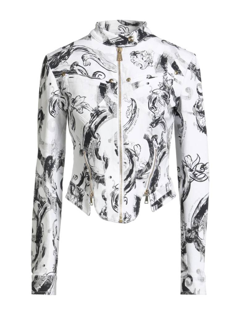 VERSACE JEANS COUTURE Jacke & Anorak Damen Weiß von VERSACE JEANS COUTURE
