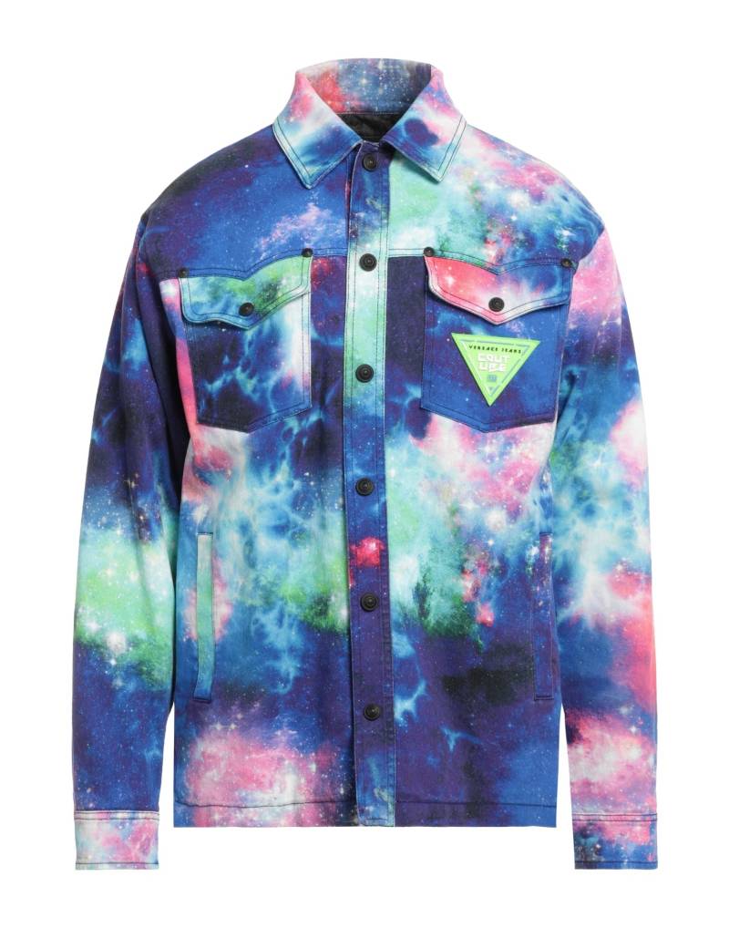 VERSACE JEANS COUTURE Jacke & Anorak Herren Blau von VERSACE JEANS COUTURE