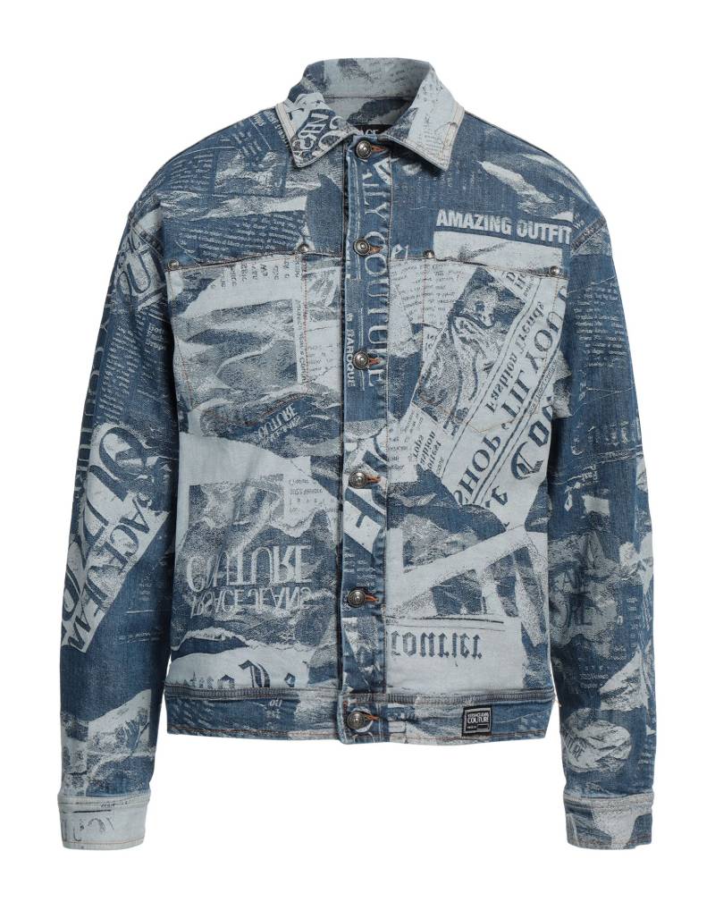 VERSACE JEANS COUTURE Jeanshemd Herren Blau von VERSACE JEANS COUTURE