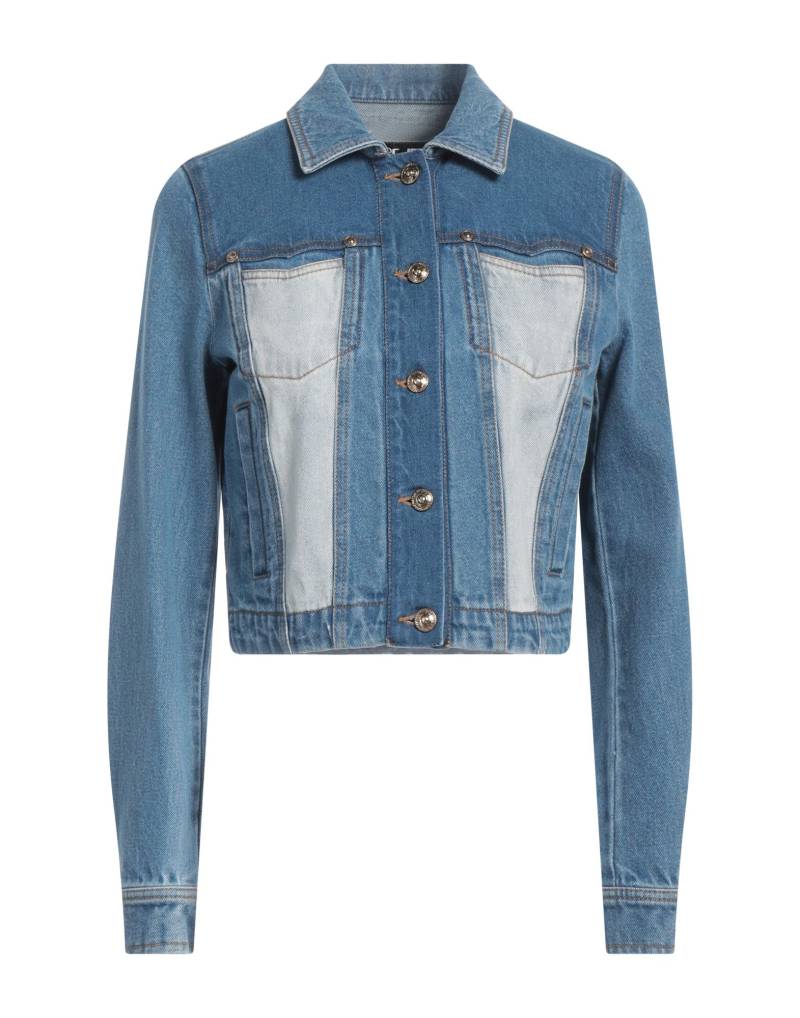 VERSACE JEANS COUTURE Jeansjacke/-mantel Damen Blau von VERSACE JEANS COUTURE