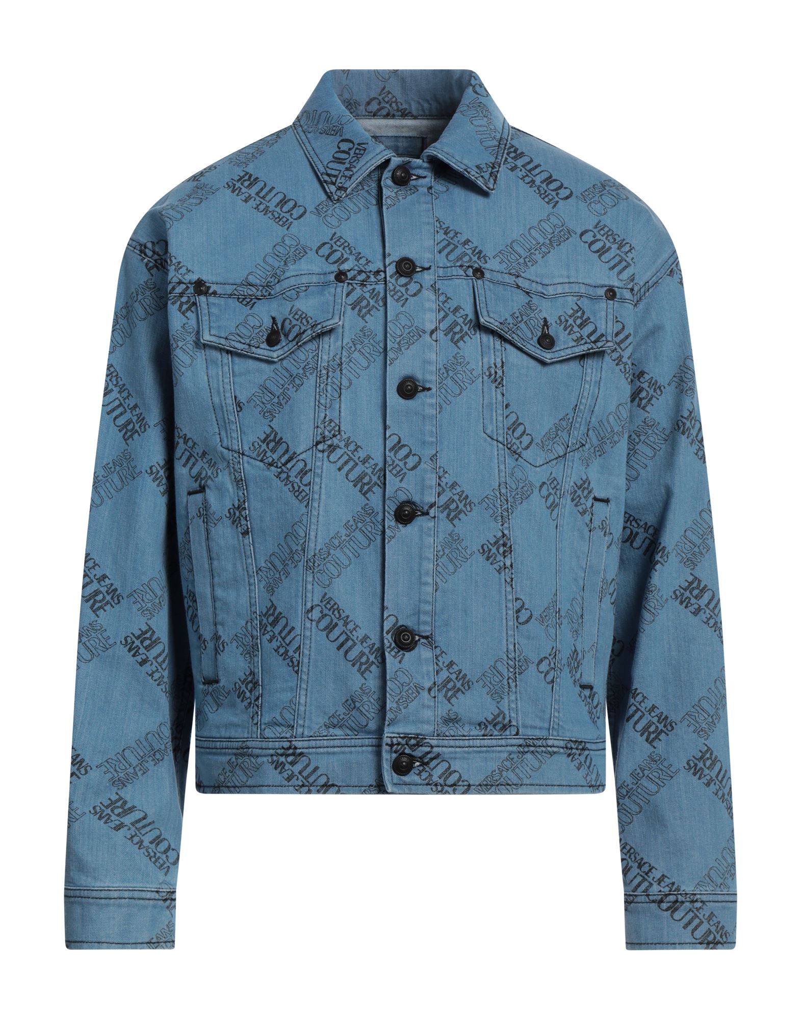 VERSACE JEANS COUTURE Jeansjacke/-mantel Herren Blau VERSACE JEANS COUTURE Jeansjacke/-mantel Herren Blau von VERSACE JEANS COUTURE