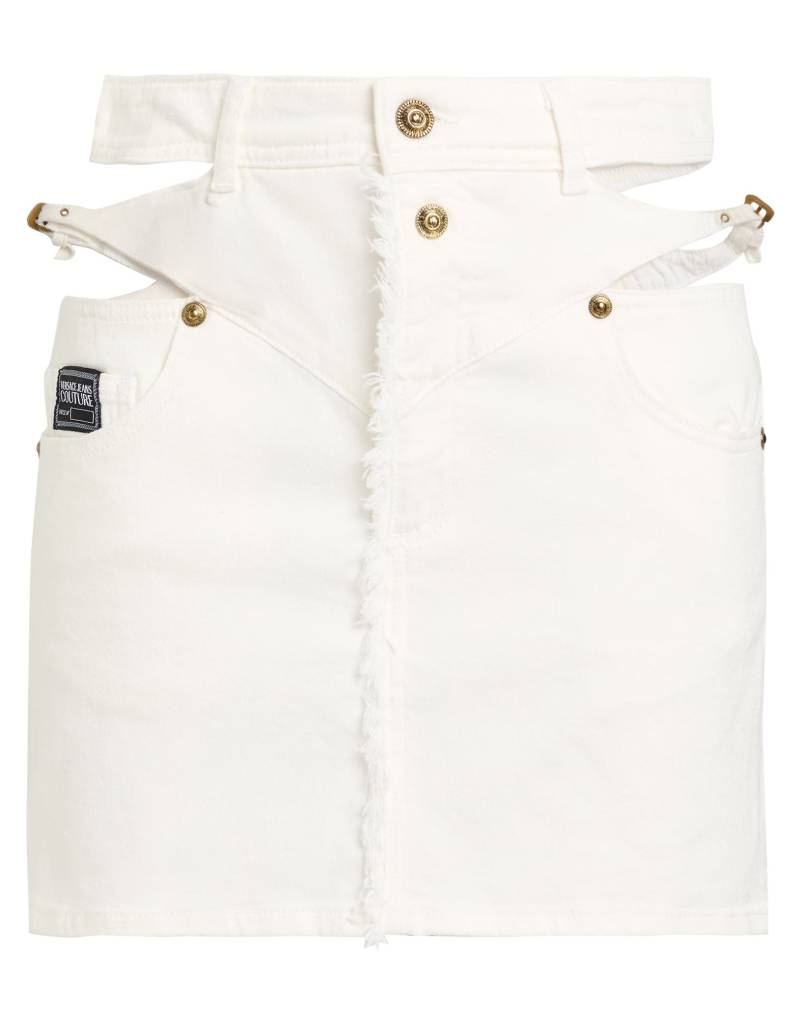 VERSACE JEANS COUTURE Jeansrock Damen Elfenbein von VERSACE JEANS COUTURE