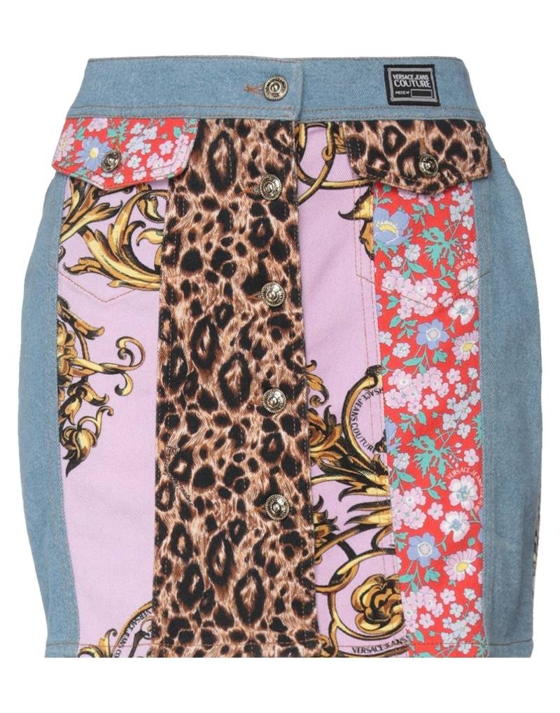 VERSACE JEANS COUTURE Jeansrock Damen Lila von VERSACE JEANS COUTURE