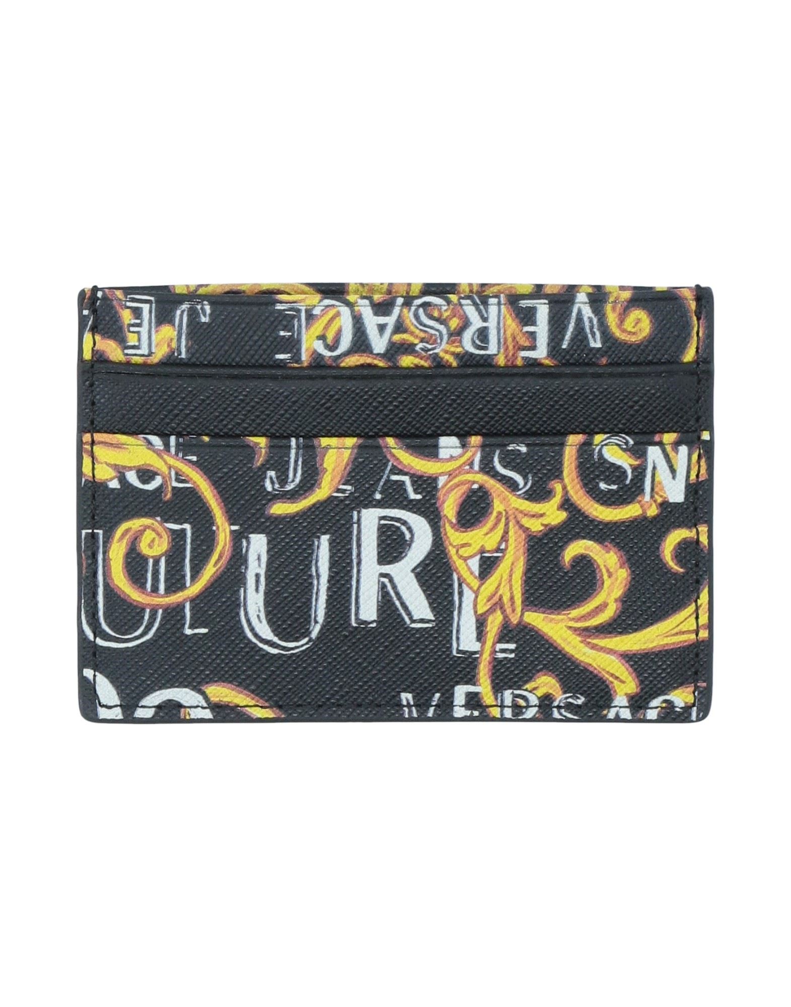 VERSACE JEANS COUTURE Dokumentenetui Herren Schwarz von VERSACE JEANS COUTURE