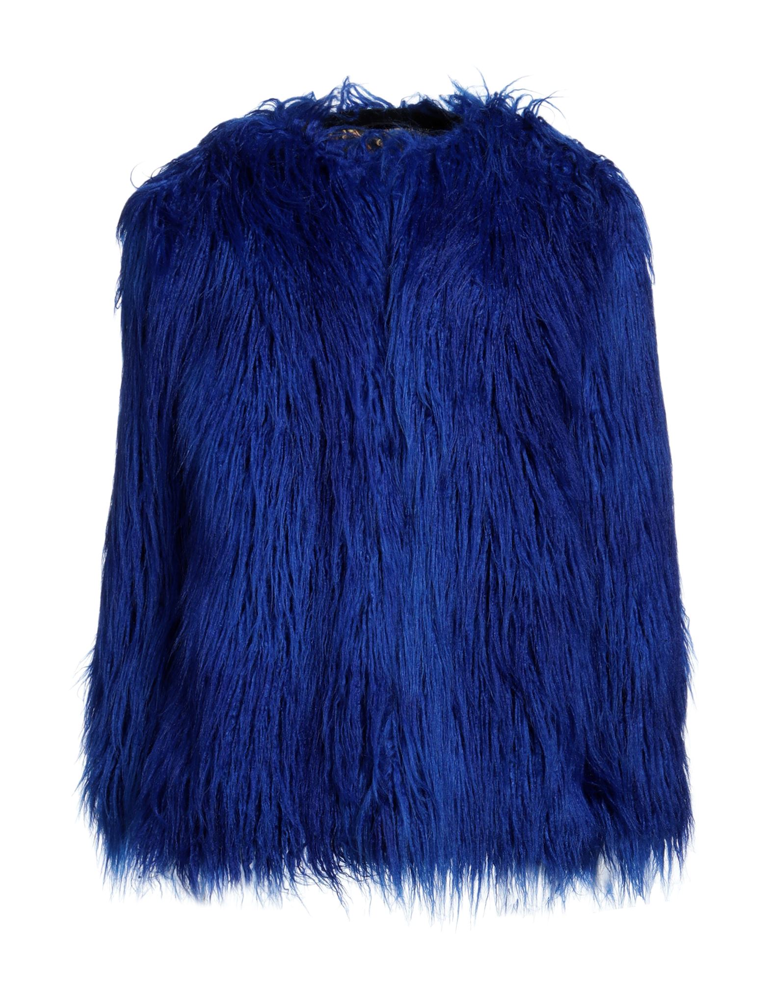 VERSACE JEANS COUTURE Shearling- & Kunstfell Damen Blau von VERSACE JEANS COUTURE