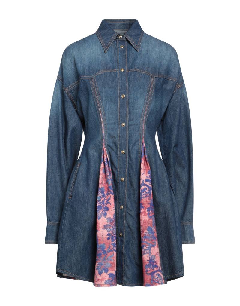 VERSACE JEANS COUTURE Mini-kleid Damen Blau von VERSACE JEANS COUTURE
