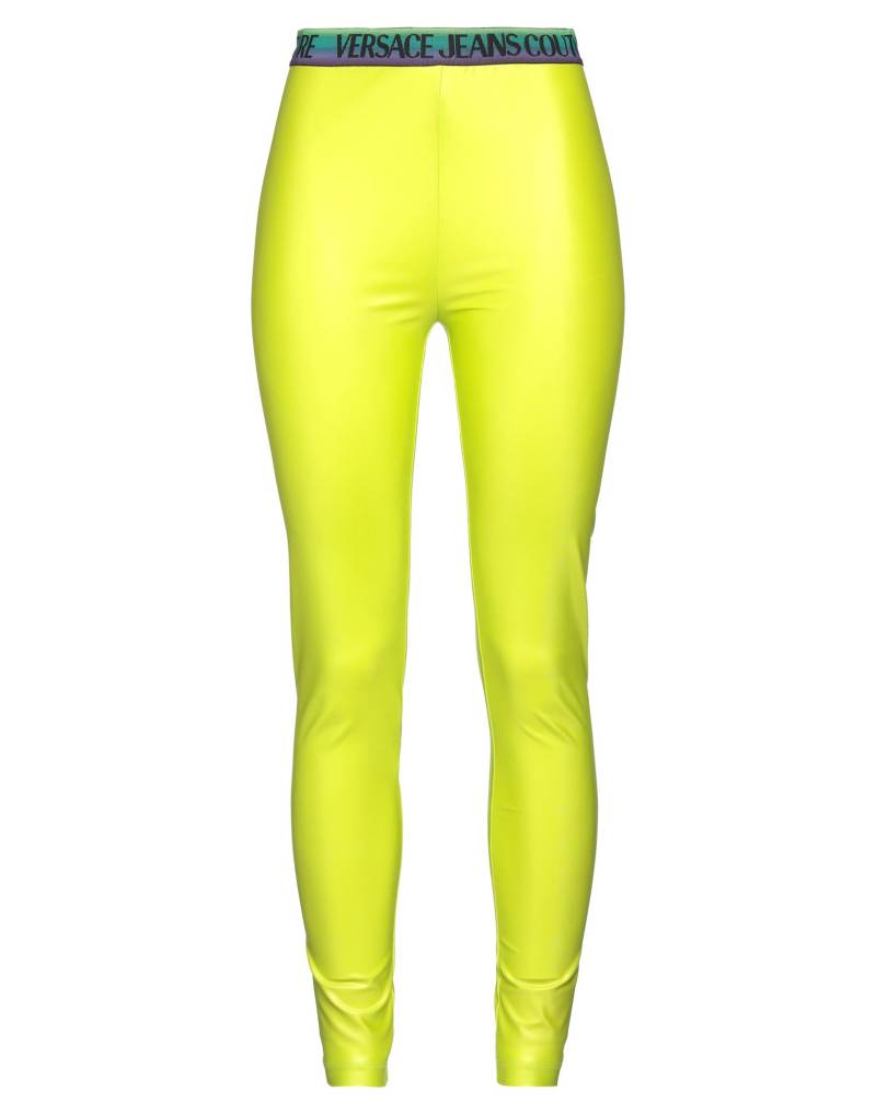 VERSACE JEANS COUTURE Leggings Damen Limettengrün von VERSACE JEANS COUTURE