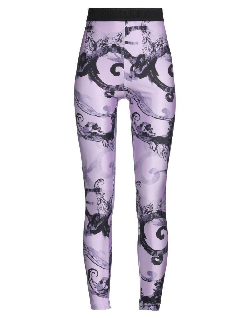 VERSACE JEANS COUTURE Leggings Damen Lila von VERSACE JEANS COUTURE