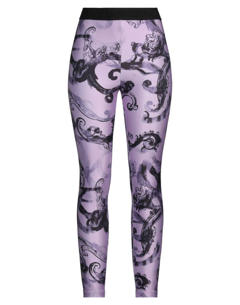 VERSACE JEANS COUTURE Leggings Damen Lila von VERSACE JEANS COUTURE