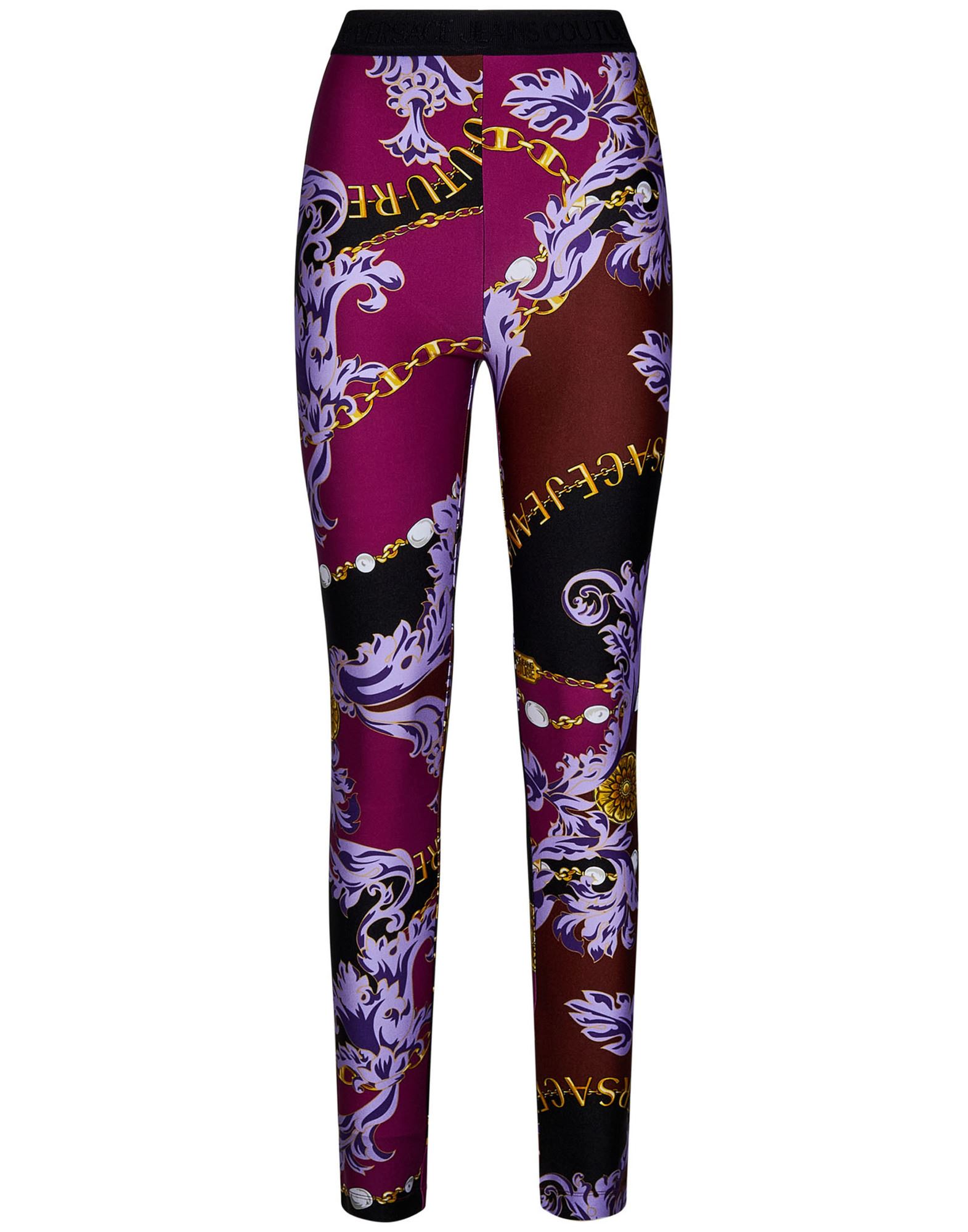 VERSACE JEANS COUTURE Leggings Damen Rot von VERSACE JEANS COUTURE