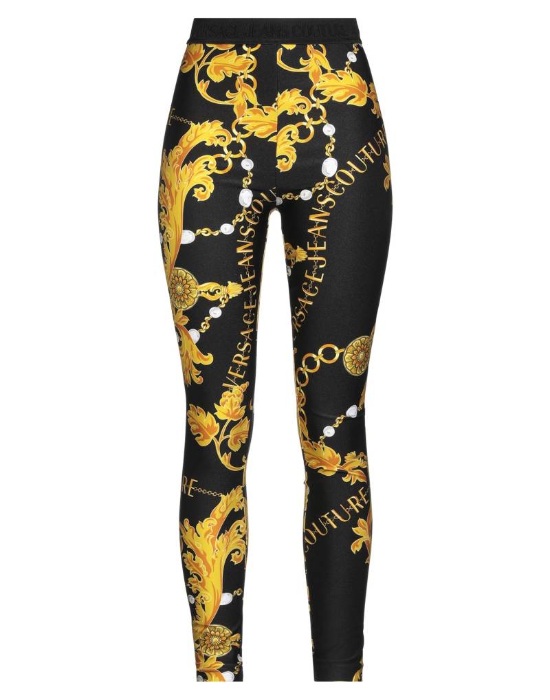VERSACE JEANS COUTURE Leggings Damen Schwarz von VERSACE JEANS COUTURE