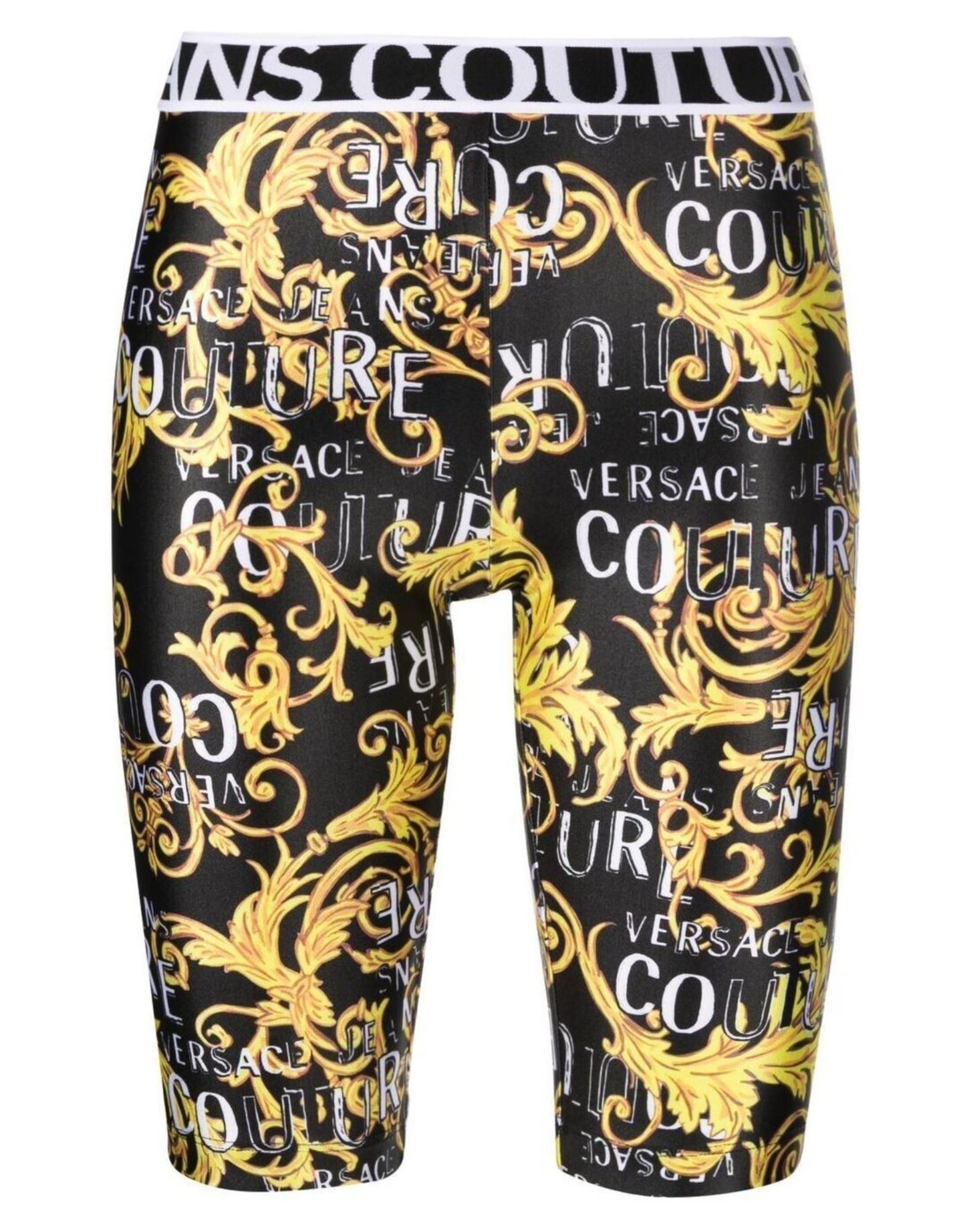 VERSACE JEANS COUTURE Leggings Damen Schwarz von VERSACE JEANS COUTURE