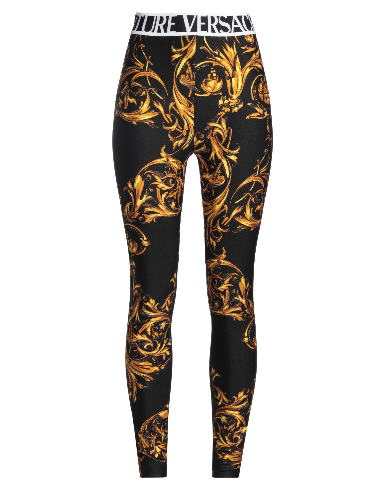 VERSACE JEANS COUTURE Leggings Damen Schwarz von VERSACE JEANS COUTURE