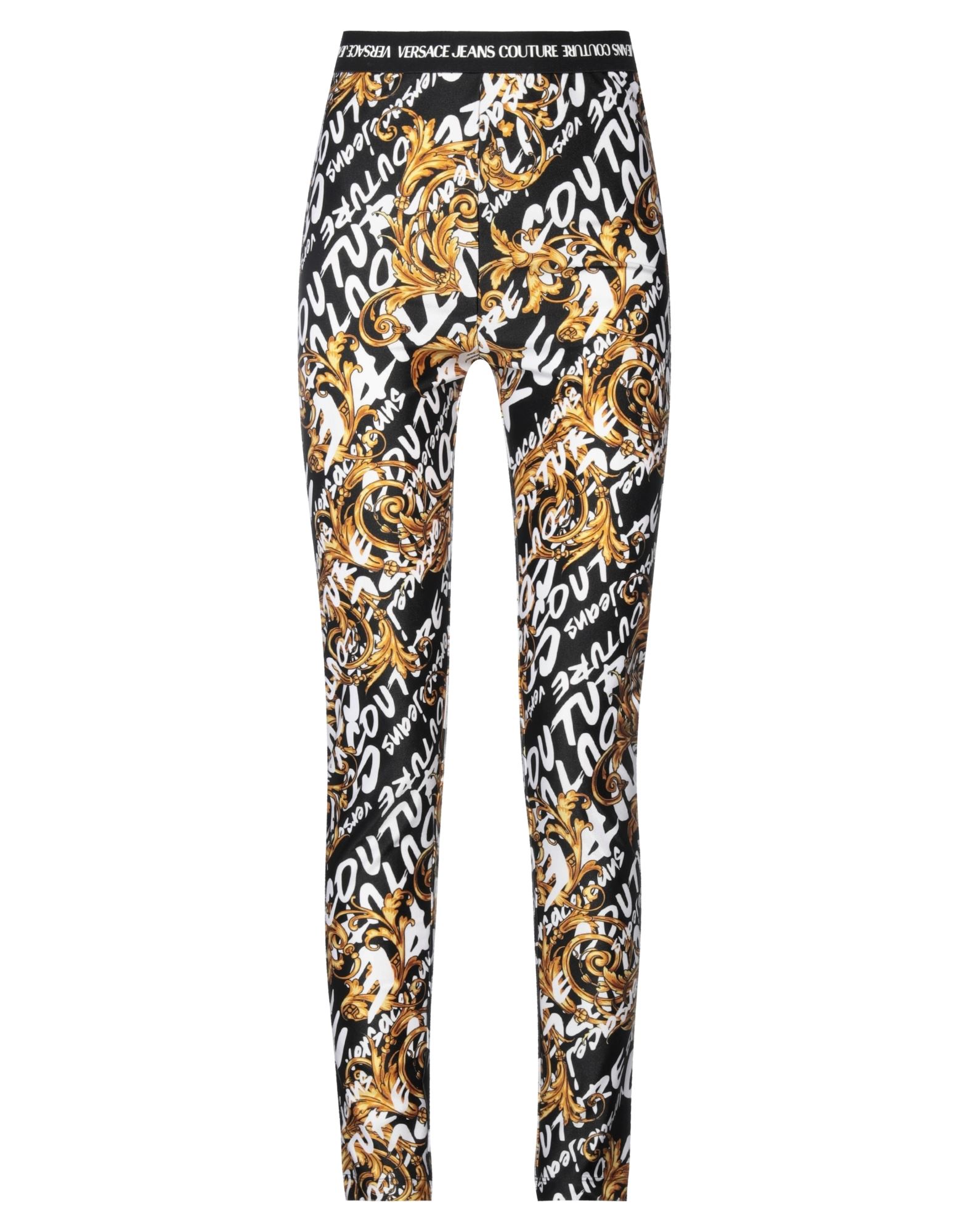 VERSACE JEANS COUTURE Leggings Damen Schwarz von VERSACE JEANS COUTURE