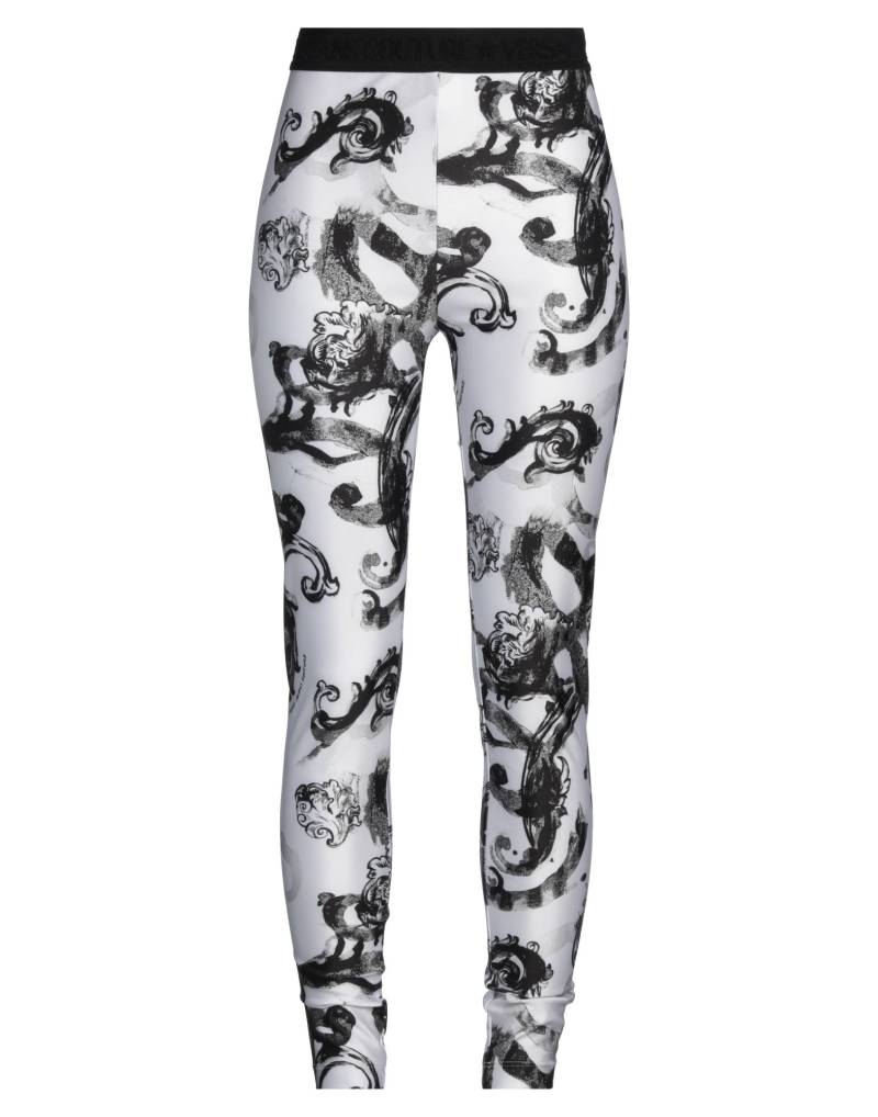 VERSACE JEANS COUTURE Leggings Damen Weiß VERSACE JEANS COUTURE Leggings Damen Weiß von VERSACE JEANS COUTURE