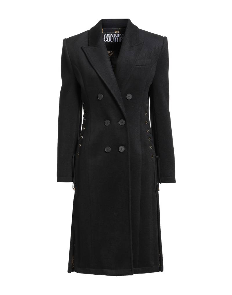 VERSACE JEANS COUTURE Mantel Damen Schwarz von VERSACE JEANS COUTURE
